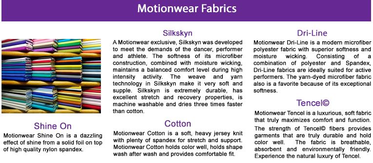 Motionwear Color Chart